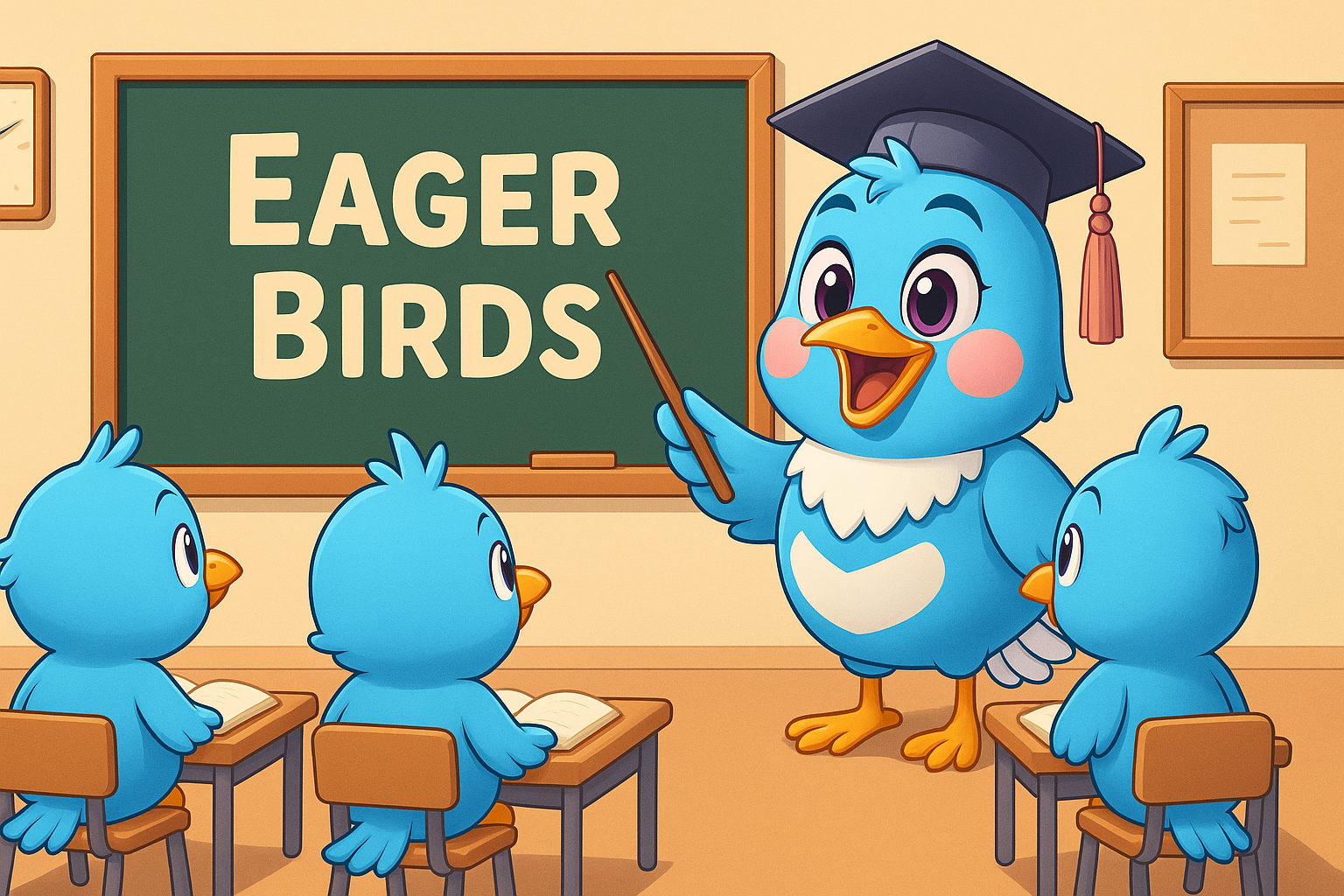 Eager Birds 1:1 Online Classes (Per Class per Month)